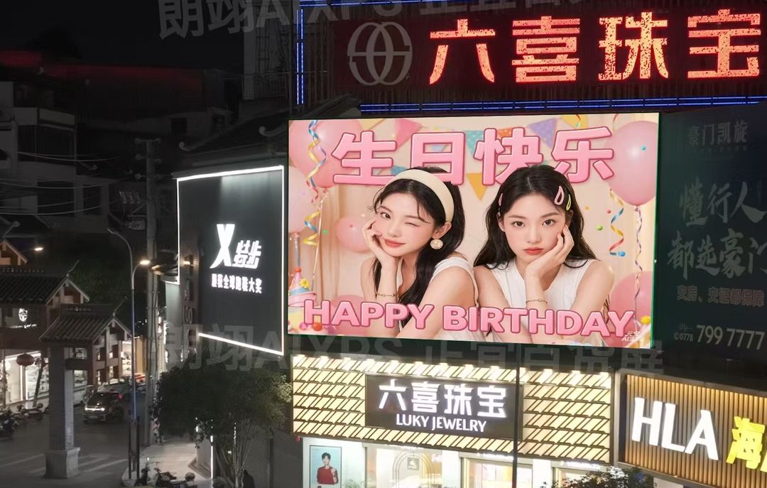 投放实拍